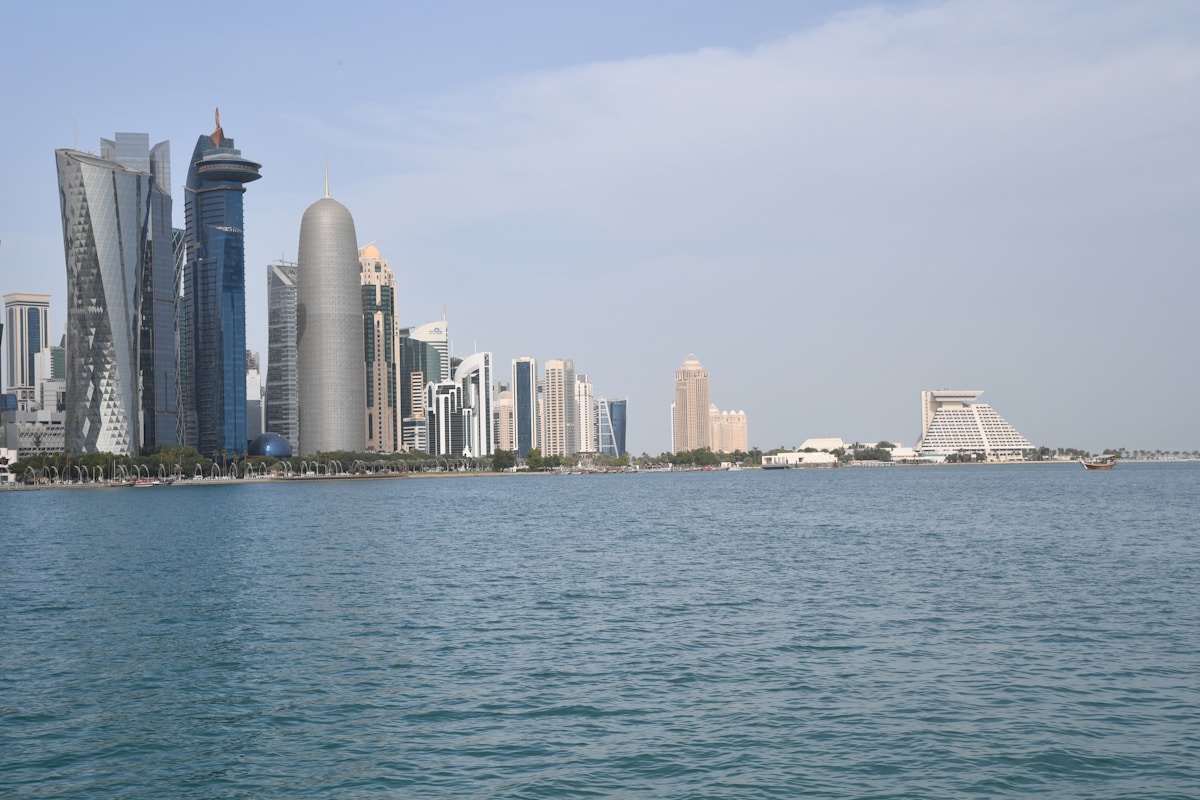 Doha waterfront skyline